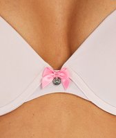 Hunkemöller Dames Lingerie Voorgevormde beugel bh Plunge - Roze - maat D80