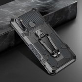 Voor Xiaomi Redmi Note 8 Armor Warrior schokbestendige pc + TPU beschermhoes (grijs)