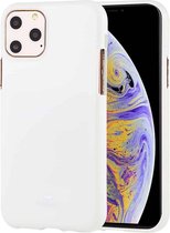 GOOSPERY JELLY TPU schokbestendig en krasvast hoesje voor iPhone 11 Pro (wit)