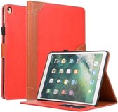 Voor iPad Air / Air 2 / Pro 9.7 inch Business Book Style Horizontale Flip Leather Case met houder & kaartsleuven & portemonnee (rood)