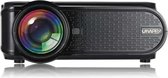 UHAPPY U90 LED-scherm Wireless Sync Display 1080P HD Mini-projector met afstandsbediening, ondersteuning voor USB / SD / HDMI / VGA / AV (zwart)