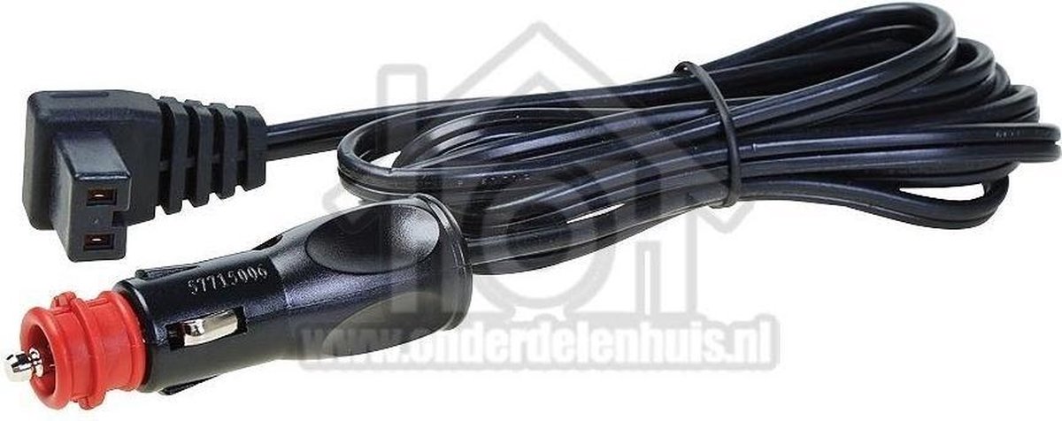Coretek Koelbox 12V voedingskabel haaks voor o.a. Dometic & Waeco koelboxen - 2 meter – foto 2