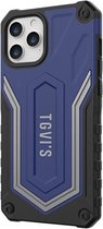 TGVlS Sharp-serie TPU + pc-beschermhoes voor iPhone 12 Pro (blauw)