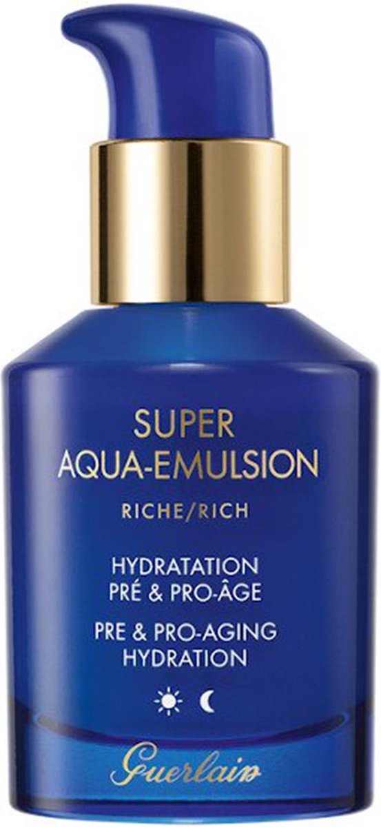 Goedkoopste Guerlain Super Aqua Emulsion Unisex 50 ml Jasmijn, Ylang-ylang Gezichtsessentie (Face essence