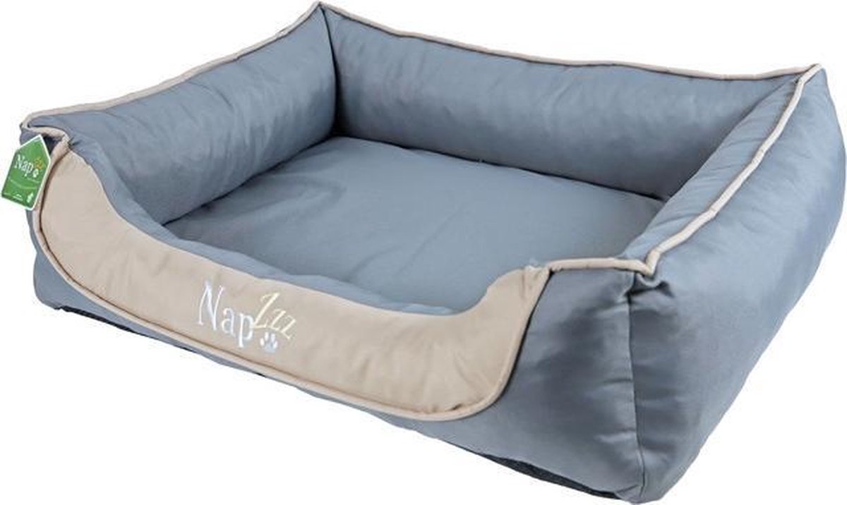 Napzzz hondenmand waterproof Divan Grijs/Beige 90 x 70 cm