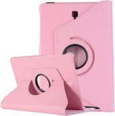 Samsung Tab S4 10.5 Hoesje - Draaibare Tab S4 Hoes Case Cover voor de Samsung Galaxy Tablet S4 (2018) - 10.5 inch - Licht Roze