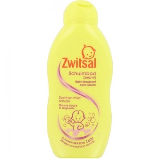 Zwitsal Baby - 200 ml - Badschuim van Zwitsal — afbeelding 2