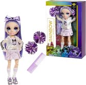 Rainbow High Cheer Doll Violet Willow Purple