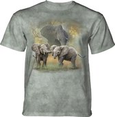 T-shirt Mothers Watchful Gaze Elephant S