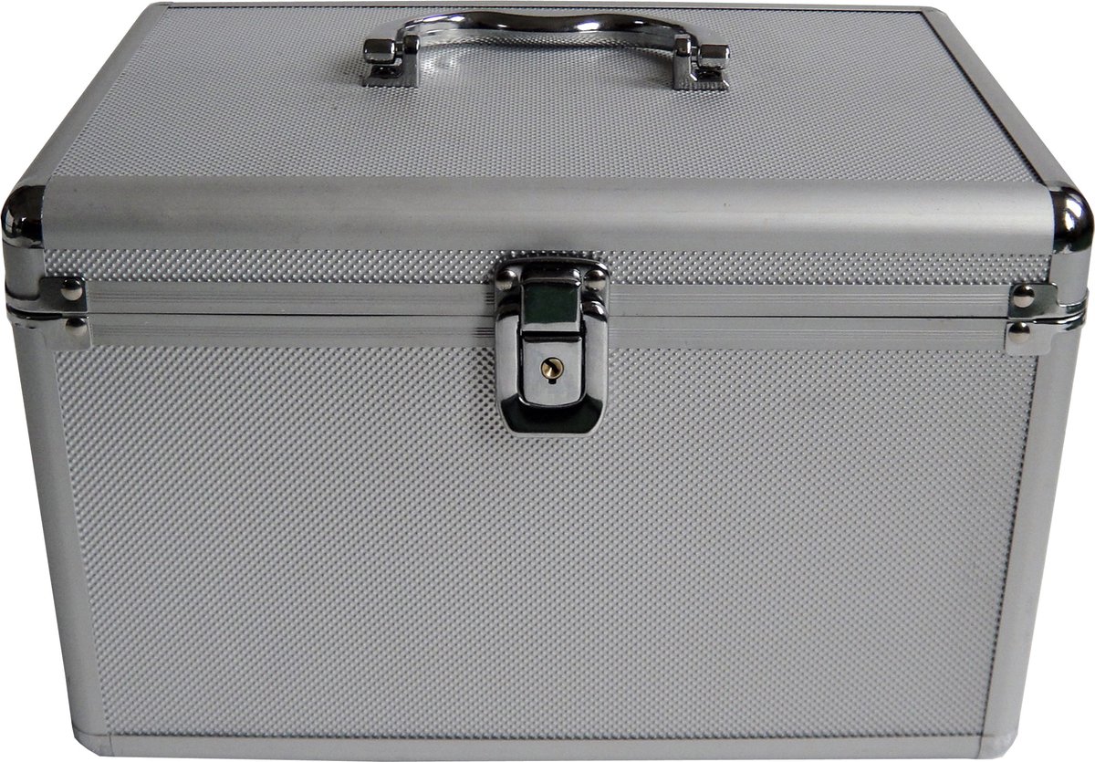 MediaRange BOX75 CD-doosje Opbergdoos 200 schijven Zilver