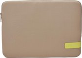 Case Logic Reflect - Laptophoes / Sleeve - 15.6 inch - Taupe/sun lime