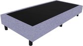 Bedworld Boxspring 100x200 - Waterafstotend grof - Zilvergrijs (P88)