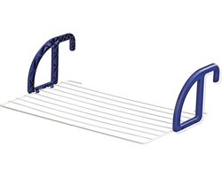 Leifheit hangdroogrek Classic 70 - drooglengte 7 m drooglengte - wit - blauw