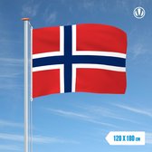 Vlag Noorwegen 120x180cm