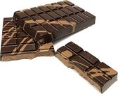Joe & Mien Ambachtelijke Chocolade reep - Praliné vulling - Puur - 2 x 130 gram
