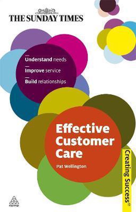 Effective Customer Care, Pat Wellington 9780749459970 Boeken