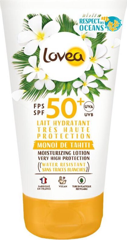 Lovea Sun Crème solaire SPF50 + Lait 150 ml | bol.com