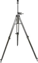 By Kohler Vloerlamp tripod uitschuifbaar zilver metaal 33x30x184cm (110784)