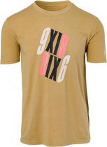 AGU SIX6 Block T-shirt Casual - Bruin - L