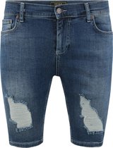 Siksilk jeans Donkerblauw-Xl (35-36)