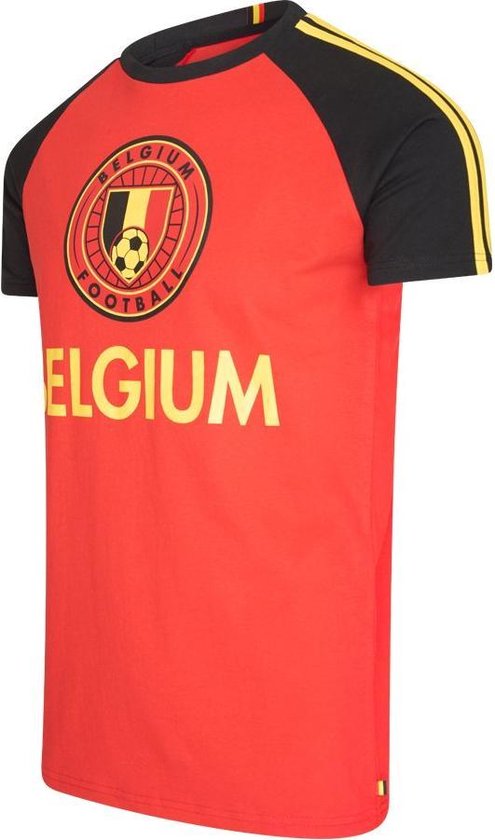 lavendel Reiziger Buitenland België heren t-shirt - België shirt - België voetbalshirt - rode duivels  shirt - 100%... | bol.com