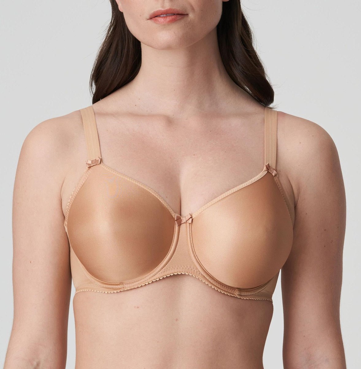 PrimaDonna Satin Beugel Bh 0161330 Cognac - maat EU 70E / FR Huid