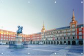 Casa de la Panadería op het Plaza Mayor in Madrid - Foto op Tuinposter - 225 x 150 cm