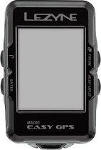Lezyne Macro GPS Easy - Extreem weerbestendig en lange accuduur - X-Lock Standard Mount - Accu 28 uur - Zwart