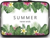 Macbook en Laptop sleeve - 13.3 inch - Summer Never  Ends