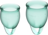 Feel Confident Menstrual Cup - Dark green - Feminine Hygiene Products -