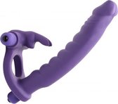 Double Delight Vibrerende Penisring Met Vibrator - Sextoys - Vibrators