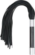 Lange flogger met metalen handvat - BDSM - SM toys