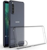 Sony Xperia 10 III Hoesje Dun TPU Back Cover Transparant