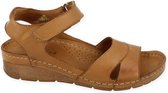 ANDREA CONTI  dames sandaal camel COGNAC 40