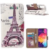 FONU Boekmodel Hoesje Parijs Samsung Galaxy A50 / A30s