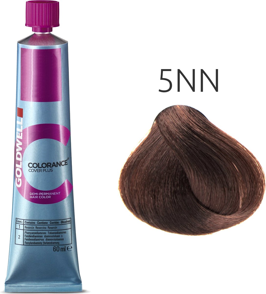 Goldwell - Colorance - Cover Plus NN Shades - 5NN Lichtbruin Extra - 60 ml