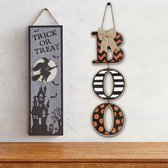 Houten Halloween BOO Letters Home Decoration Hanging Crafts