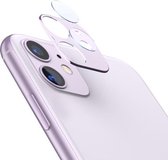 Voor iPhone 11 TOTUDESIGN Crystal Color achteruitrijcamera Lens beschermfolie (paars)