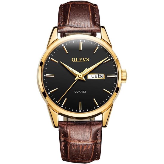 OLEVS Paar Horloge Valentijnsdag Gift Zijn en Haar Horloge Waterdicht