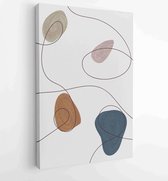Abstract wall arts vector background collection 1 - Moderne schilderijen – Vertical – 1914443125 - 40-30 Vertical
