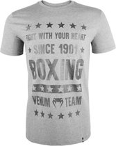 Venum Boxing Origins T-shirt Grijs maat XXL