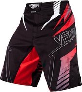 Venum Sharp 3.0 fightshorts - Black / Red - Rood / Zwart - S