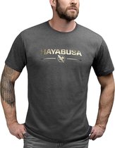 Hayabusa Metallic Logo T-Shirt - Zwart / Goud - maat S