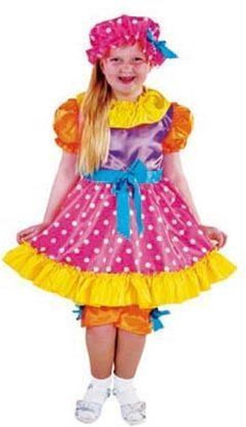 Magic Clown Poppelientje, jurk, broek en muts
