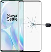 Voor OnePlus 8 3D Curved Edge Full Screen Tempered Glass Film