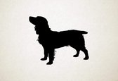 Silhouette hond - Boykin Spaniel - M - 60x74cm - Zwart - wanddecoratie