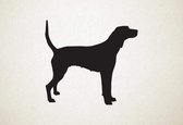 Silhouette hond - Anglo Francais De Petite Venerie - Anglo Francais De Petite Venerie - XS - 25x27cm - Zwart - wanddecoratie