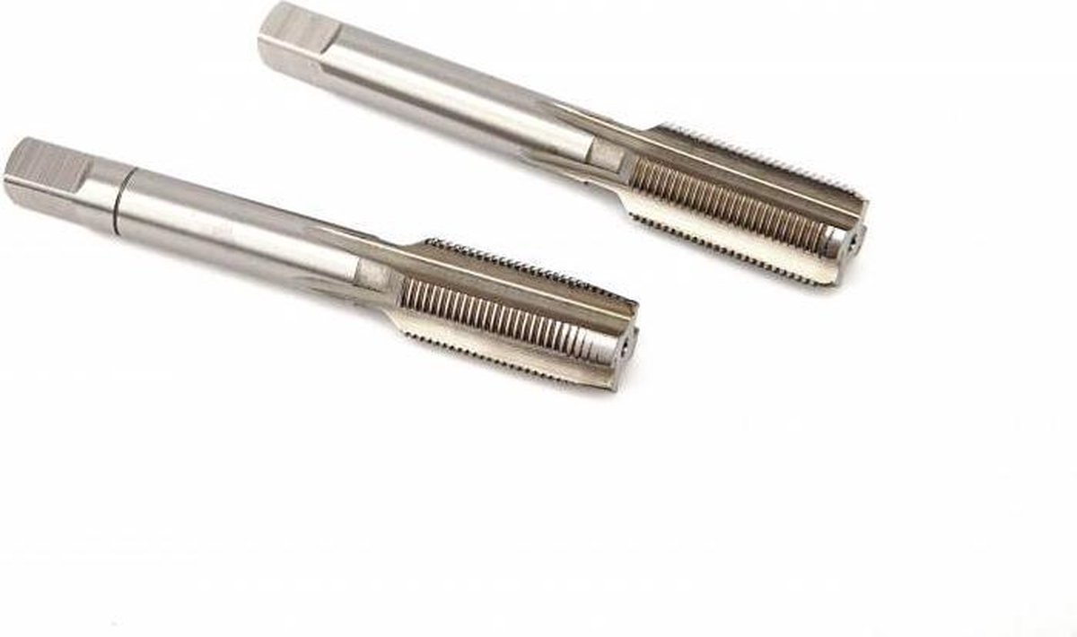 Set van schroefsnijdende taps en snijplaten Völkel 1/4 3 Stuks