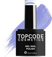 Blauwe Gellak van TOPCODE Cosmetics - Maximum Blue - MCPU21 - 15 ml - Gel nagellak Nagellak Blauw Gellak blauw gellac