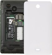 Frosted batterij achterkant voor Microsoft Lumia 430 (wit)